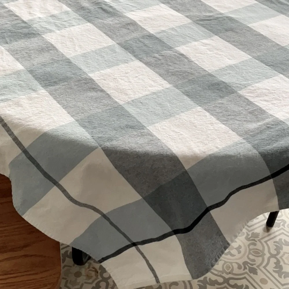 IKEA tablecloth ‘Rutig’ 57” by 94” 100% cotton